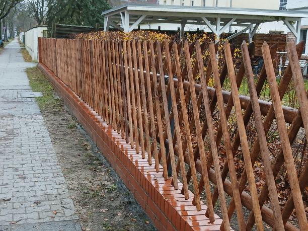 Neuer Zaun vom RV Empor